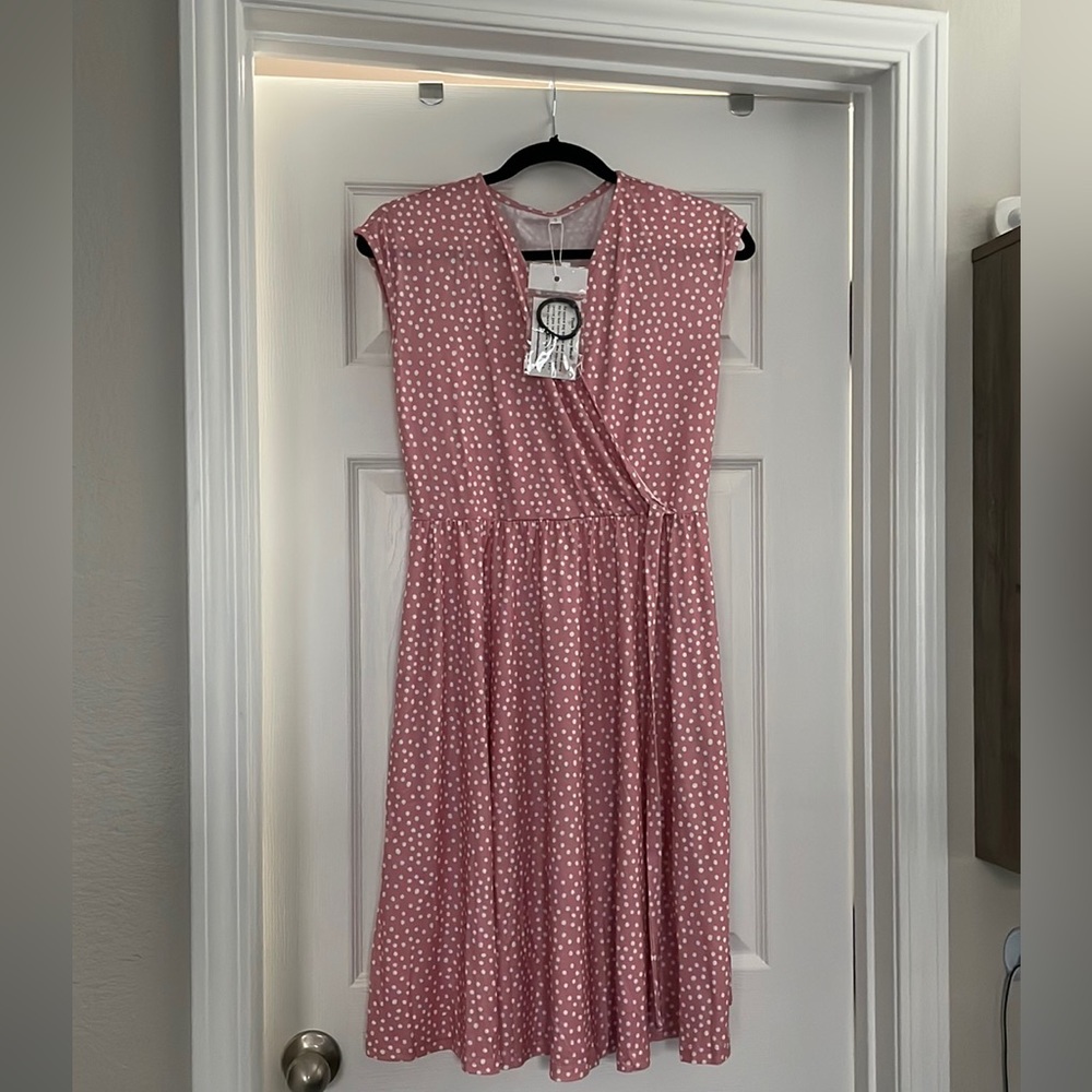 Women’s Cute Summer Polka Dotted Dress